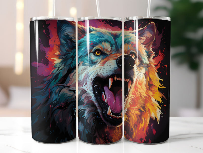 Werewolf Tumbler Wrap - CraftNest