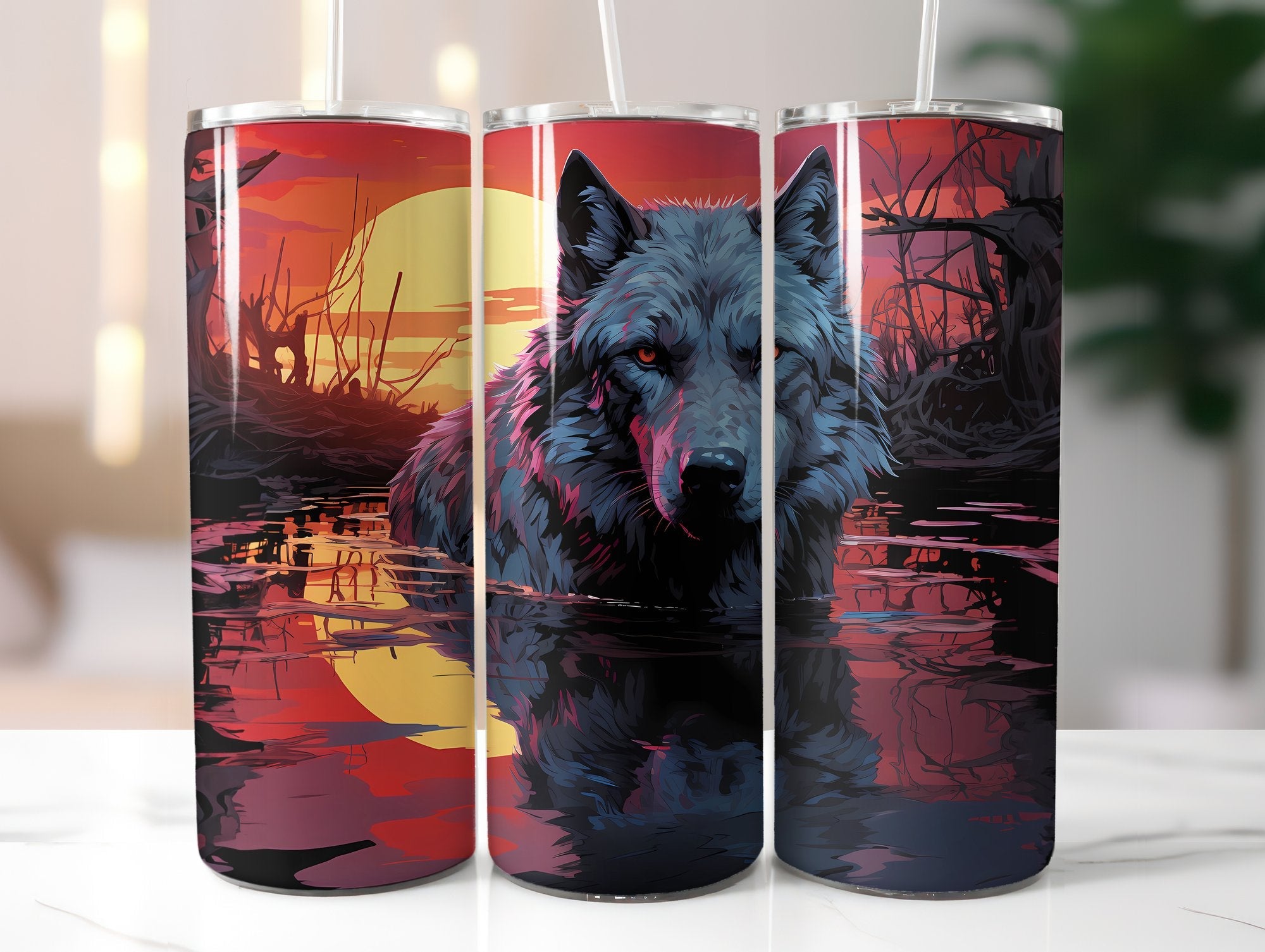 Werewolf Tumbler Wrap - CraftNest