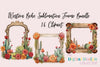 Boho Frame Clipart Bundle