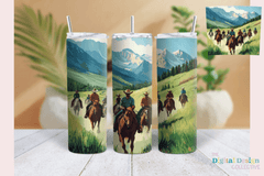 Western Cowboy Tumbler Wrap Bundle - CraftNest - Digital Crafting and Art