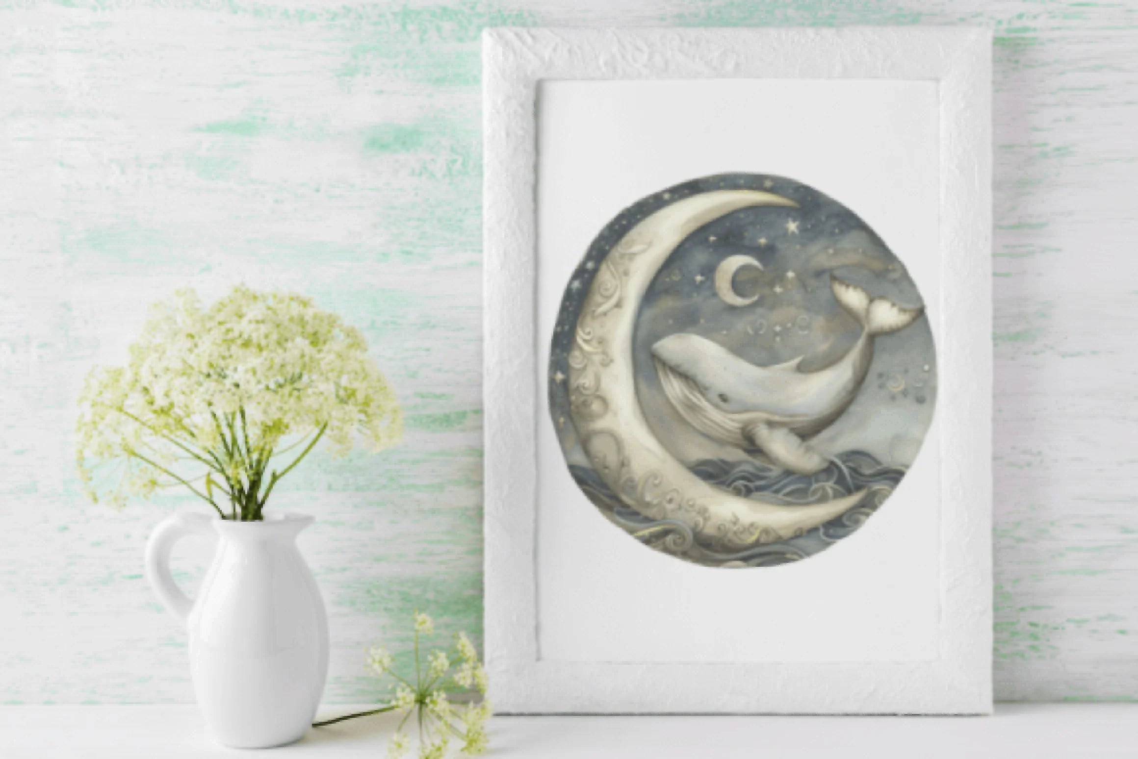 Whimsical Whales Clipart Bundle - CraftNest - Digital Crafting and Art