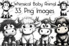 Whimsical Baby Animal Clipart Bundle