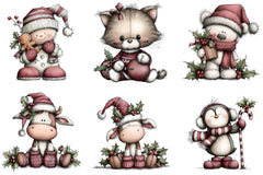 Whimsical Christmas Clipart Bundle - CraftNest - Digital Crafting and Art