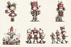 Whimsical Christmas Nutcracker Clipart Bundle - CraftNest - Digital Crafting and Art