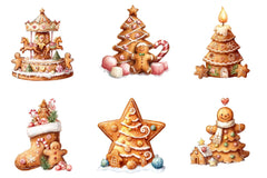 Whimsical Christmas Tree Clipart Bundle - CraftNest - Digital Crafting and Art