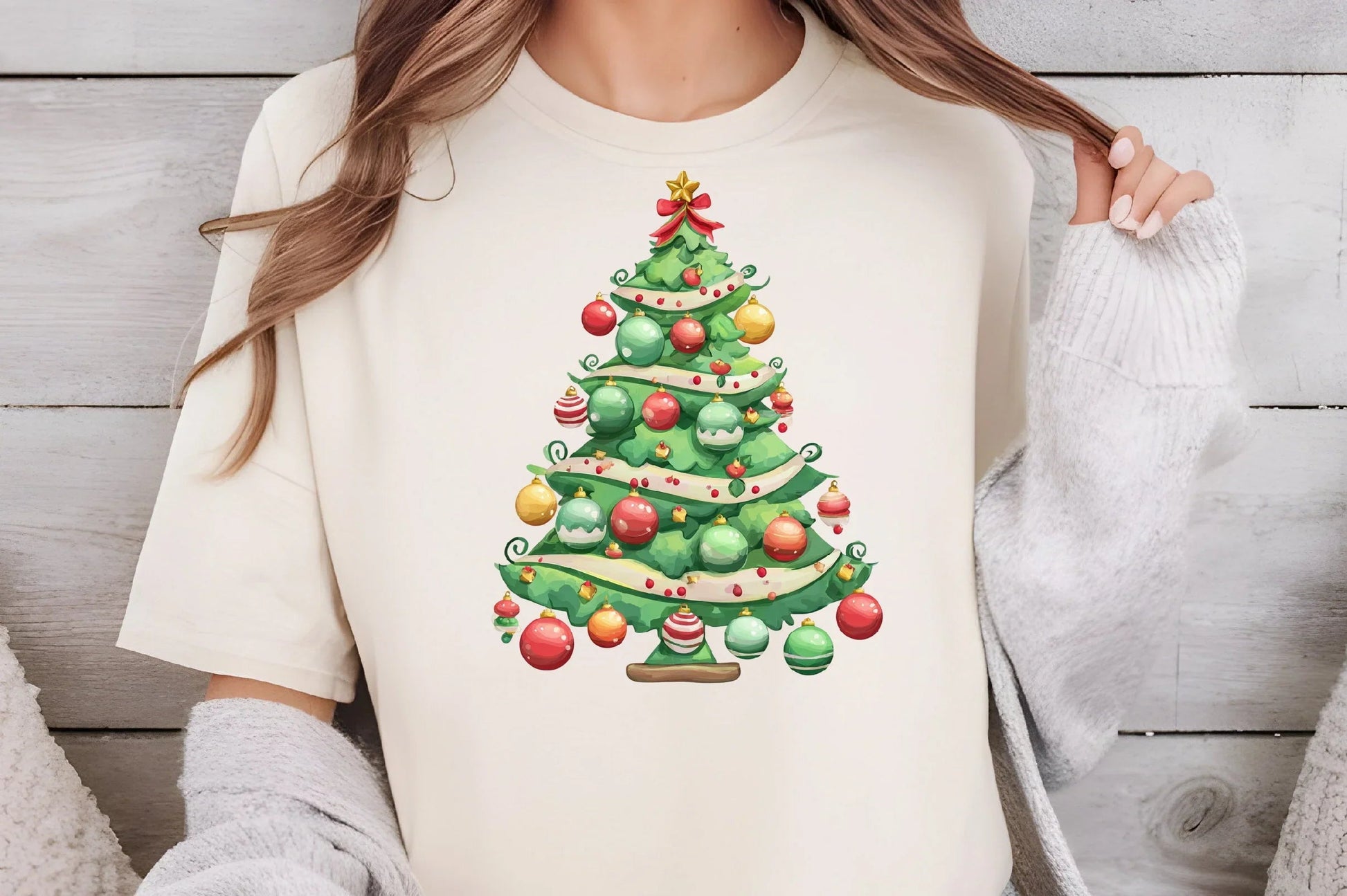 Whimsical Christmas Tree Clipart Bundle - CraftNest - Digital Crafting and Art