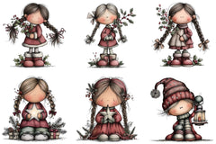 Whimsical Elf Clipart Bundle - CraftNest - Digital Crafting and Art