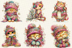 Whimsical Winter Car Clipart Bundle - CraftNest - Digital Crafting and Art