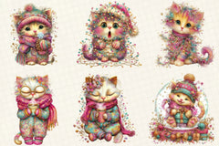 Whimsical Winter Car Clipart Bundle - CraftNest - Digital Crafting and Art