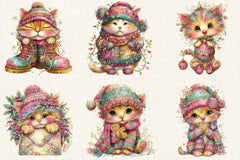 Whimsical Winter Car Clipart Bundle - CraftNest - Digital Crafting and Art