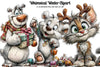 Whimsical Winter Clipart Bundle
