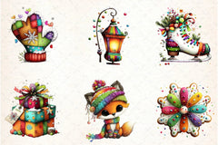Whimsical Winter Clipart Bundle - CraftNest - Digital Crafting and Art