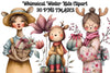 Whimsical Winter Kids Clipart Bundle