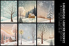 Whimsical Winter Scene - Christmas