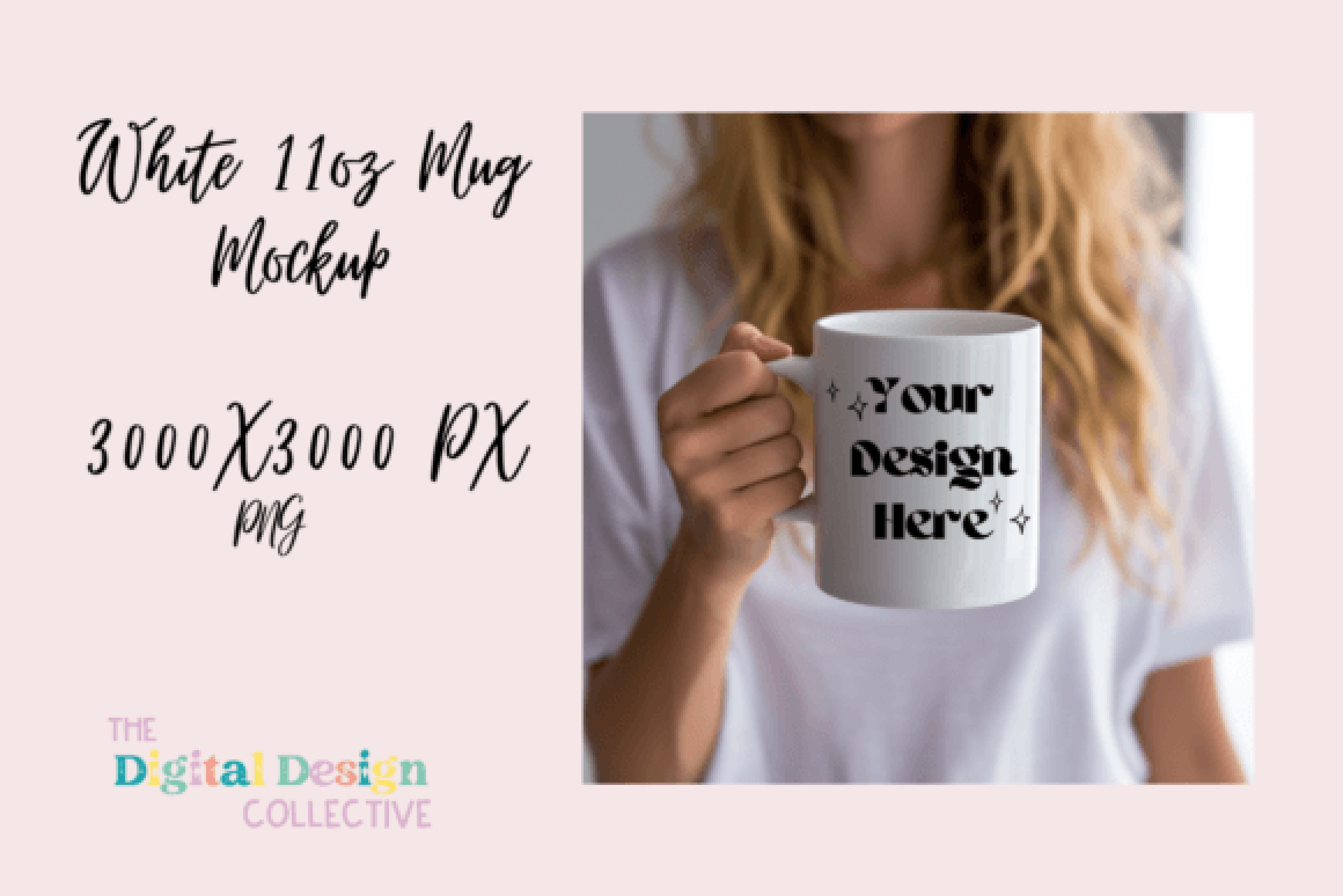 White Coffee Mug Mockup