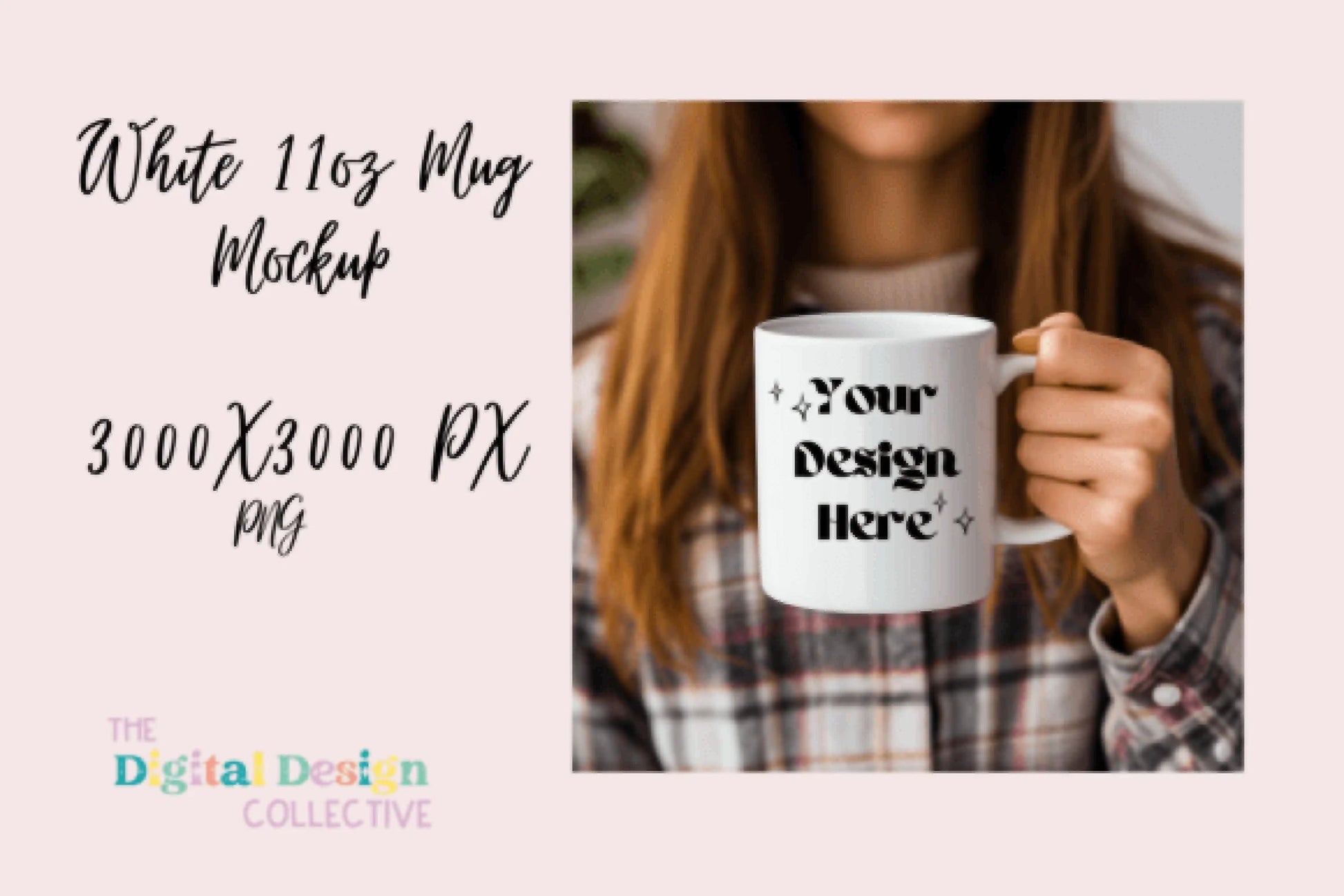 14oz White Coffee Mug Mockup - CraftNest - Digital Crafting and Art