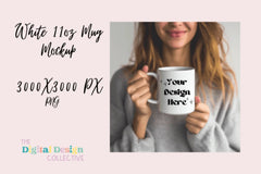 White Coffee Mug Mockup - CraftNest - Digital Crafting and Art