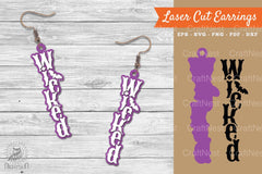 Wicked Laser Cut Earrings SVG Bundle - CraftNest - Digital Crafting and Art