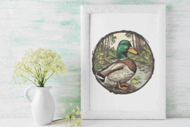 Wild Duck Clipart Bundle - CraftNest - Digital Crafting and Art