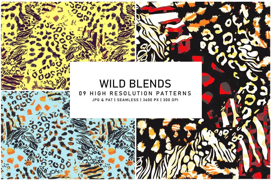 Wild Blends - Animal Print