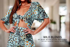 Wild Blends - Animal Print - CraftNest - Digital Crafting and Art