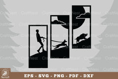 Wild Boar Hunting Home Decor SVG Bundle - CraftNest - Digital Crafting and Art