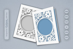 Wild Floral Cutaway Card Paper Cut SVG Bundle 1 - CraftNest - Digital Crafting and Art