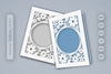 Wild Floral Cutaway Card Paper Cut SVG Bundle