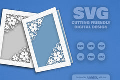 Wild Floral Cutaway Card Paper Cut SVG Bundle 2 - CraftNest - Digital Crafting and Art