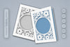 Wild Floral Cutaway Card Paper Cut SVG Bundle