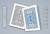 Wild Floral Cutaway Card Paper Cut SVG Bundle