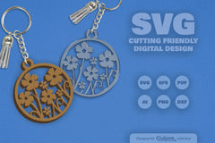 Wild Floral Round SVG Bundle 19 - CraftNest - Digital Crafting and Art