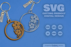 Wild Floral Round SVG Bundle 20 - CraftNest - Digital Crafting and Art