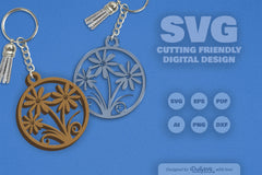 Wild Floral Round SVG Bundle 1 - CraftNest - Digital Crafting and Art