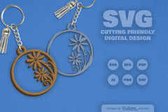 Wild Floral Round SVG Bundle 5 - CraftNest - Digital Crafting and Art