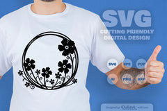Wild Floral SVG Bundle: Vibrant Blooms Collection - CraftNest - Digital Crafting and Art