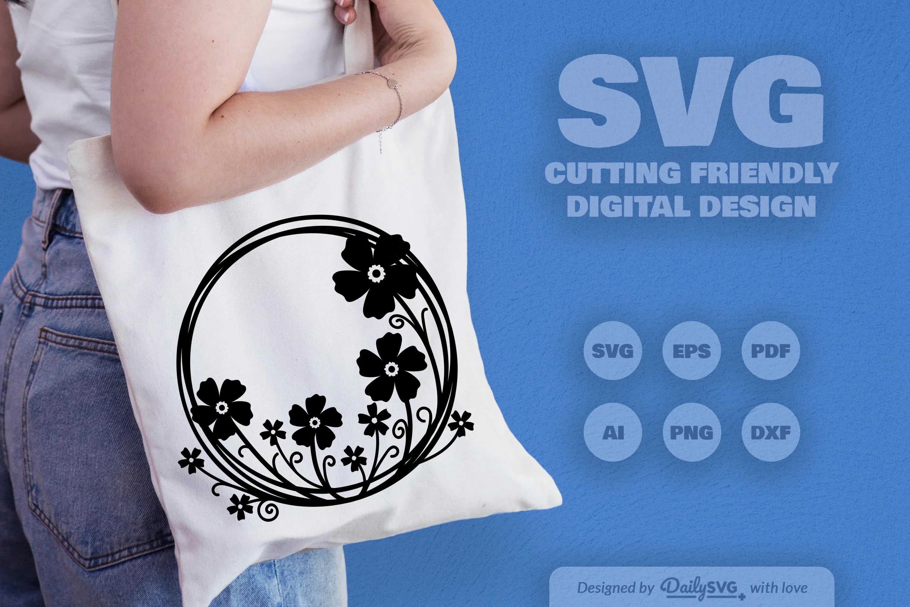 Wild Floral SVG Bundle: Vibrant Blooms Collection - CraftNest - Digital Crafting and Art