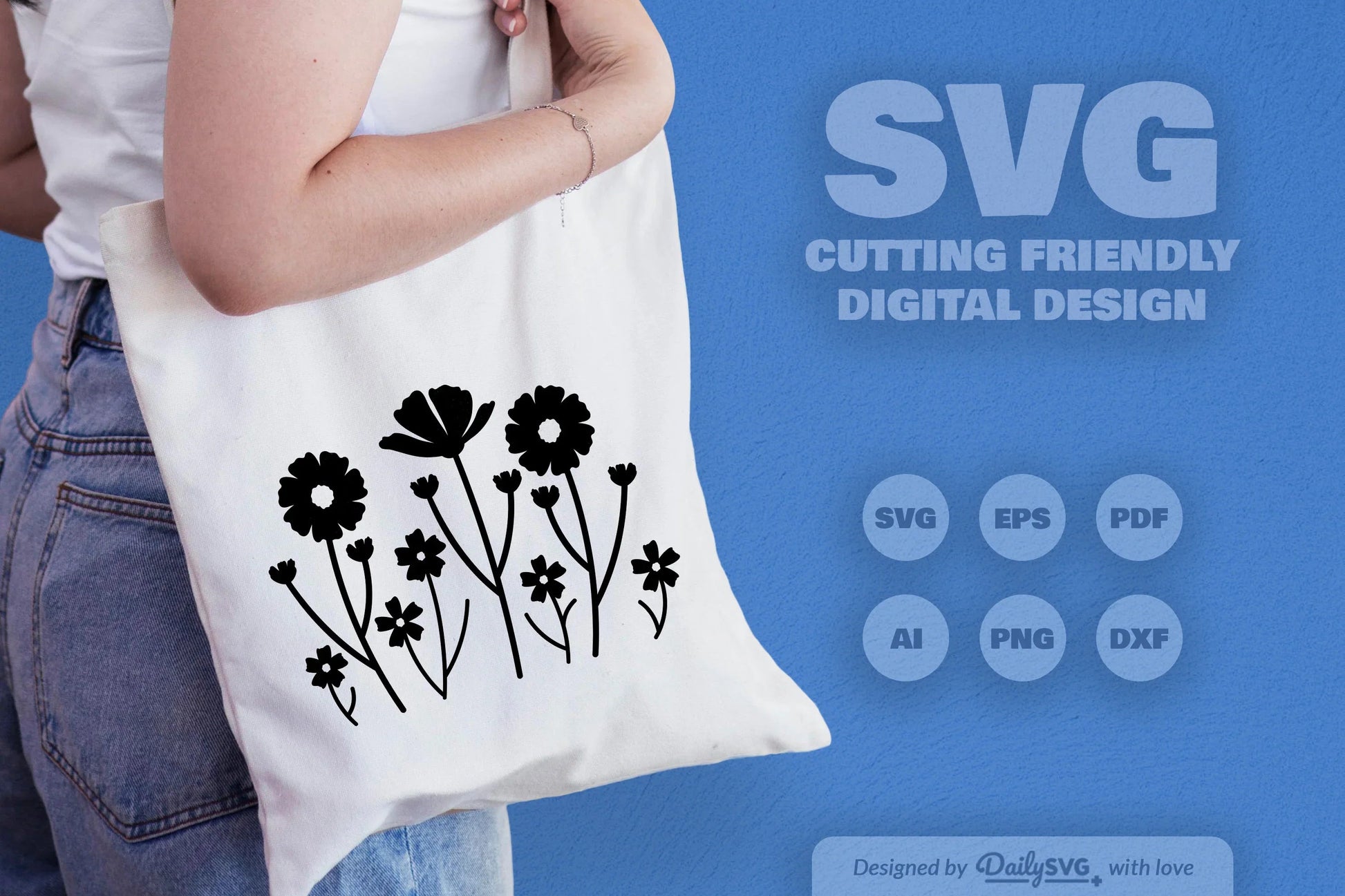 Wild Floral SVG Bundle by 01010 - CraftNest - Digital Crafting and Art