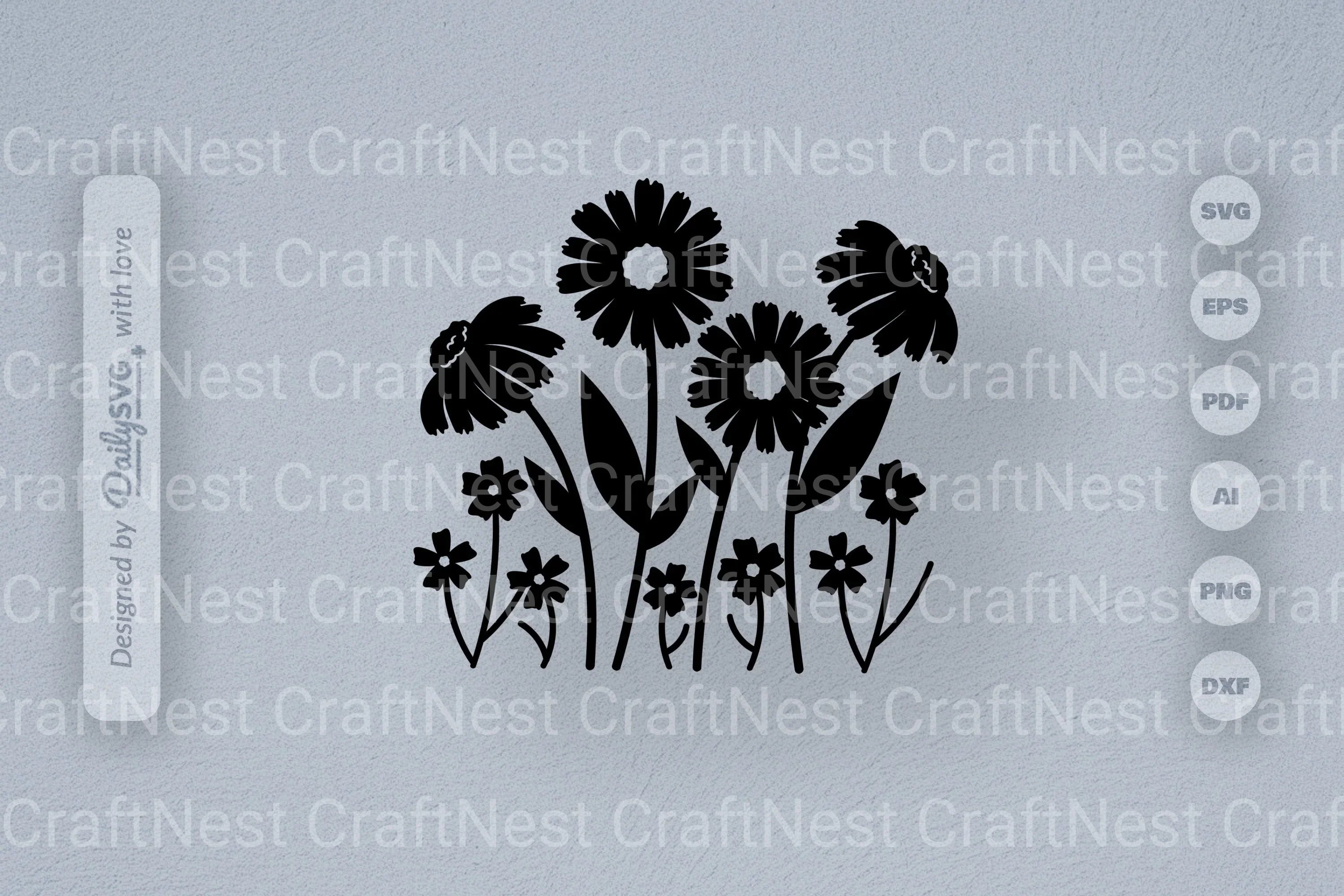 Wild Floral SVG Bundle