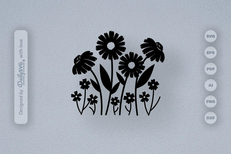 Wild Floral SVG Bundle 1 - CraftNest - Digital Crafting and Art