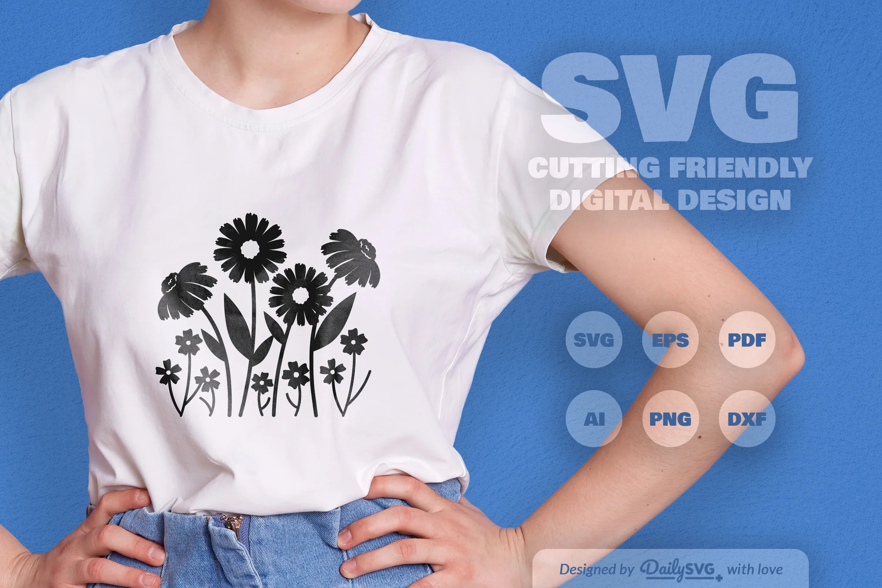 Wild Floral SVG Bundle 1 - CraftNest - Digital Crafting and Art
