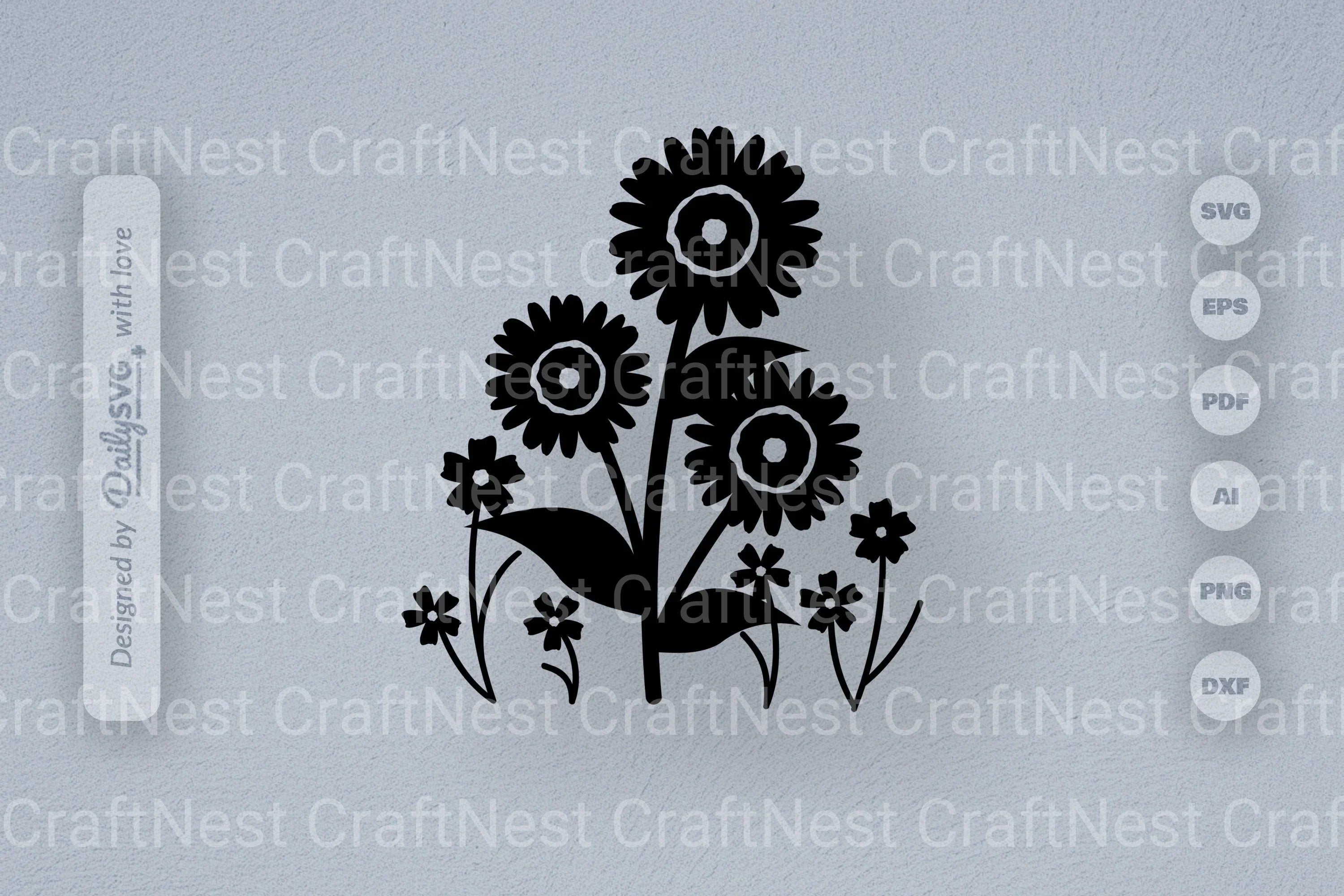 Wild Floral SVG Bundle