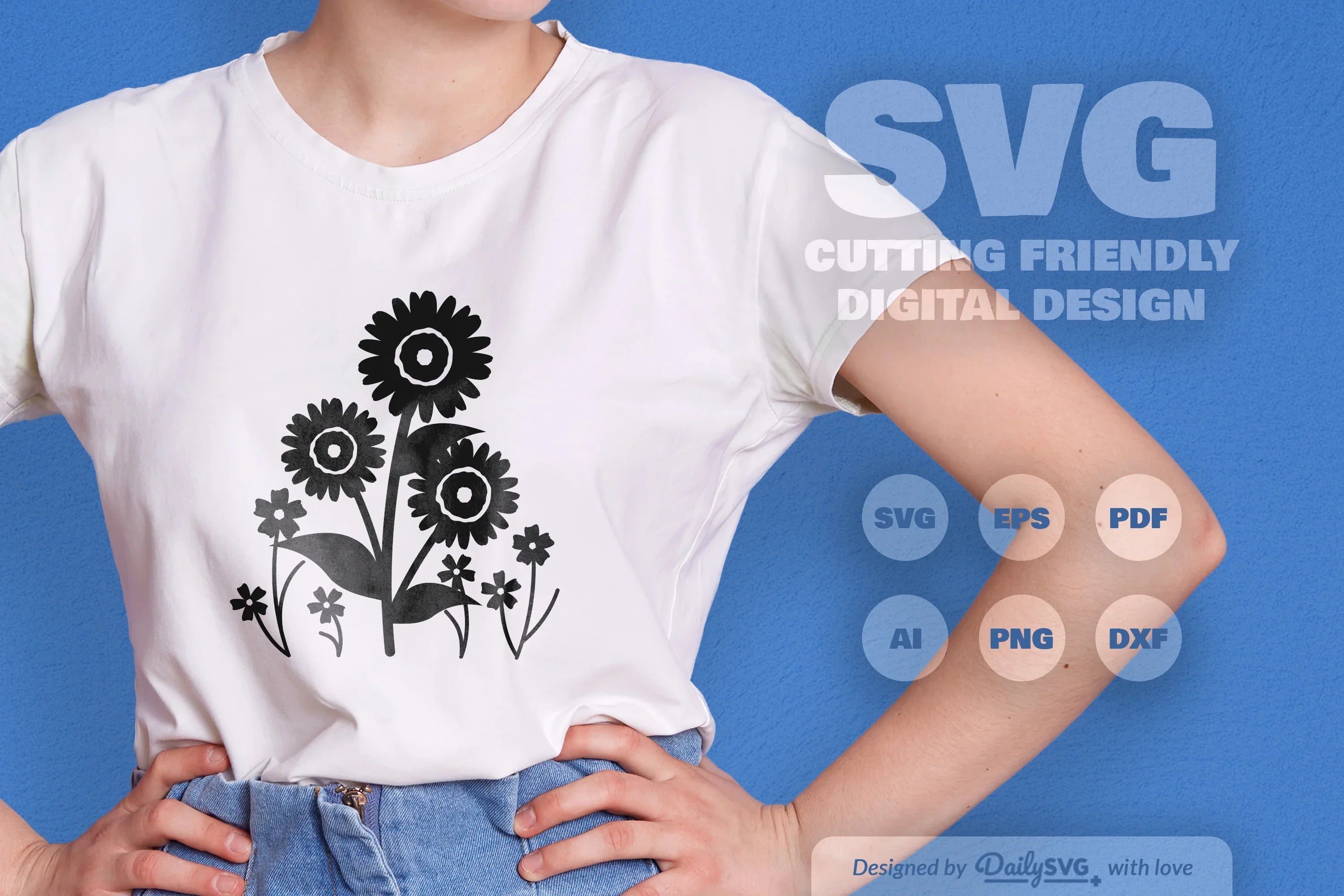 Wild Floral SVG Bundle 12 - CraftNest - Digital Crafting and Art