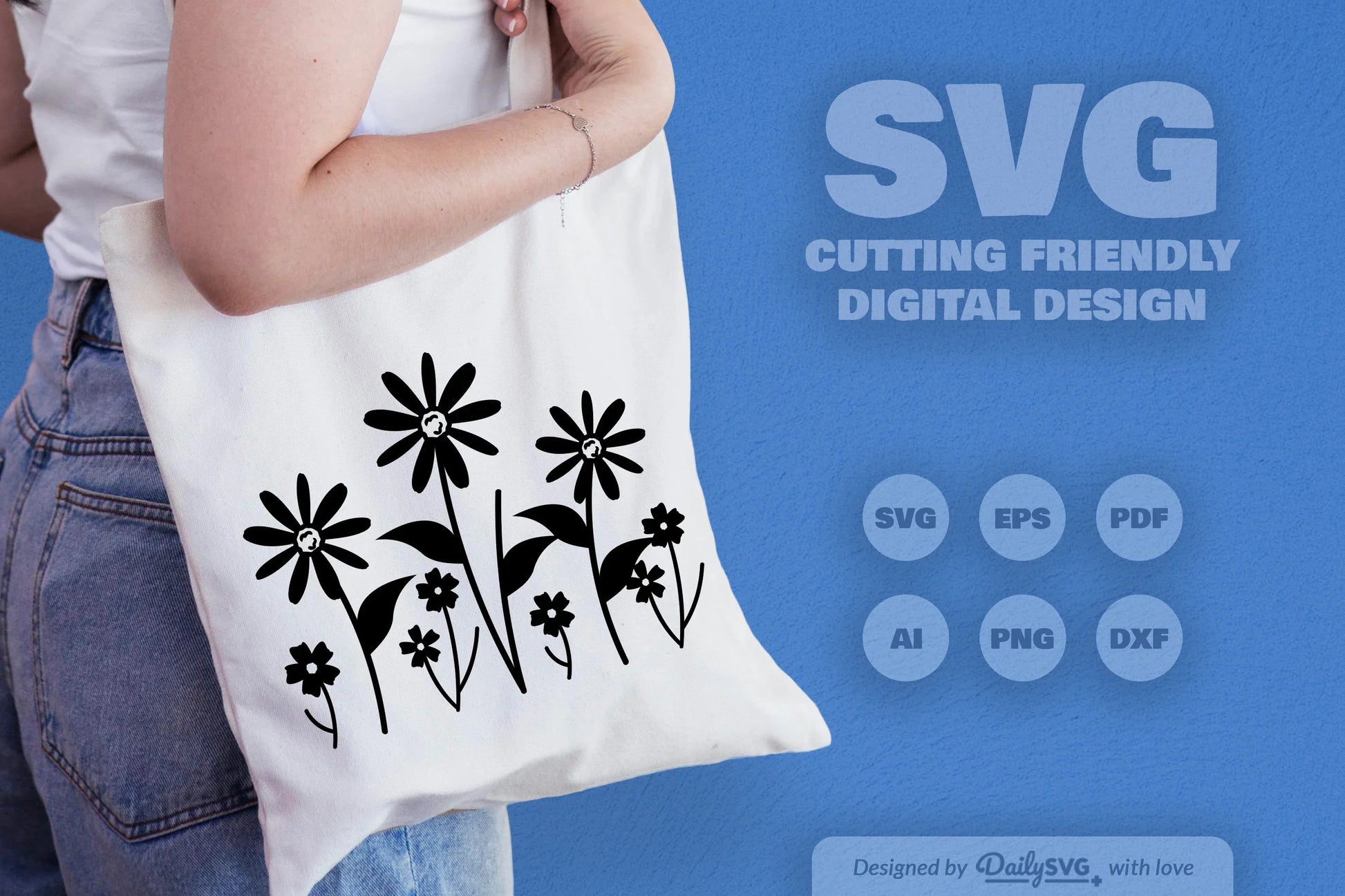 Wild Floral SVG Bundle for Creative Projects - CraftNest - Digital Crafting and Art