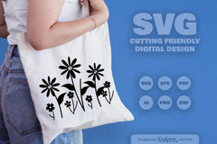 Wild Floral SVG Bundle for Creative Projects - CraftNest - Digital Crafting and Art