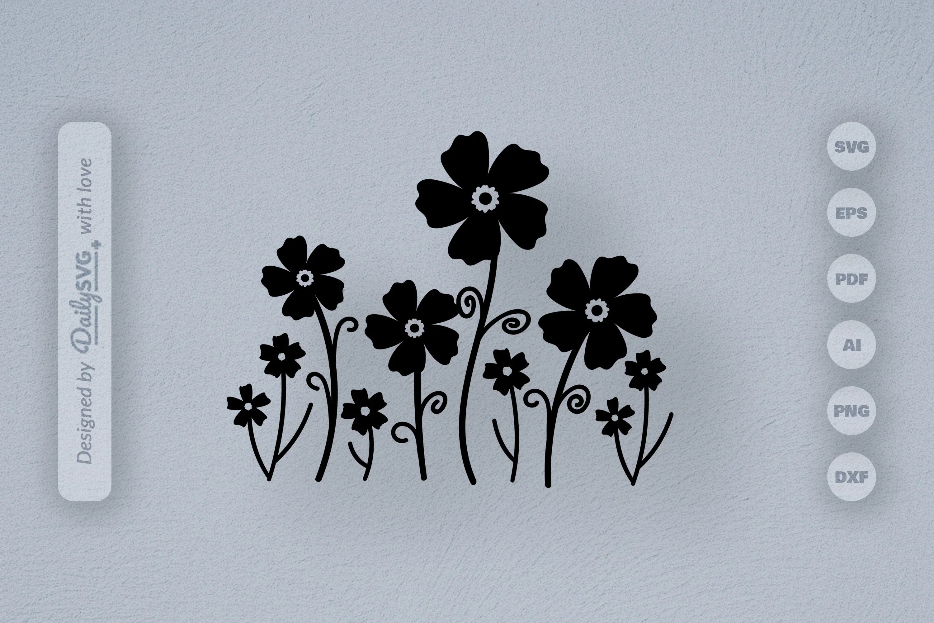 Wild Floral SVG Bundle 4 - CraftNest - Digital Crafting and Art