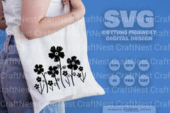 Wild Floral SVG Bundle 4 - CraftNest - Digital Crafting and Art