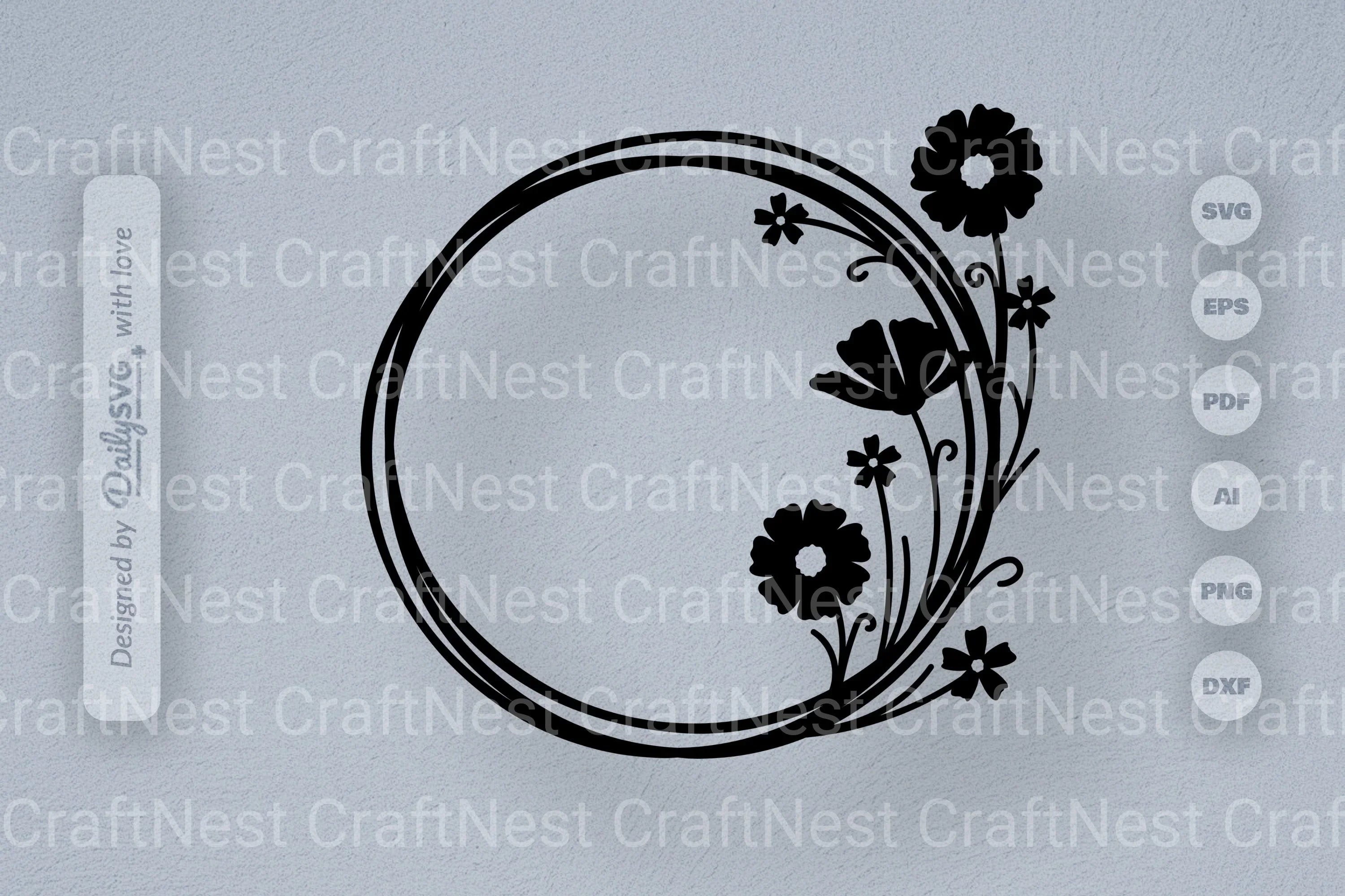 Wild Floral SVG Bundle for Creative Projects