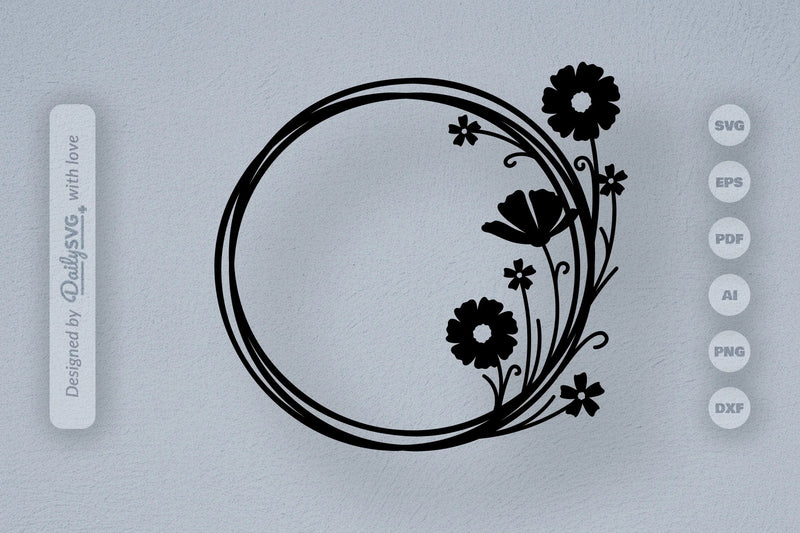 Wild Floral SVG Bundle for Creative Projects 1 - CraftNest - Digital Crafting and Art