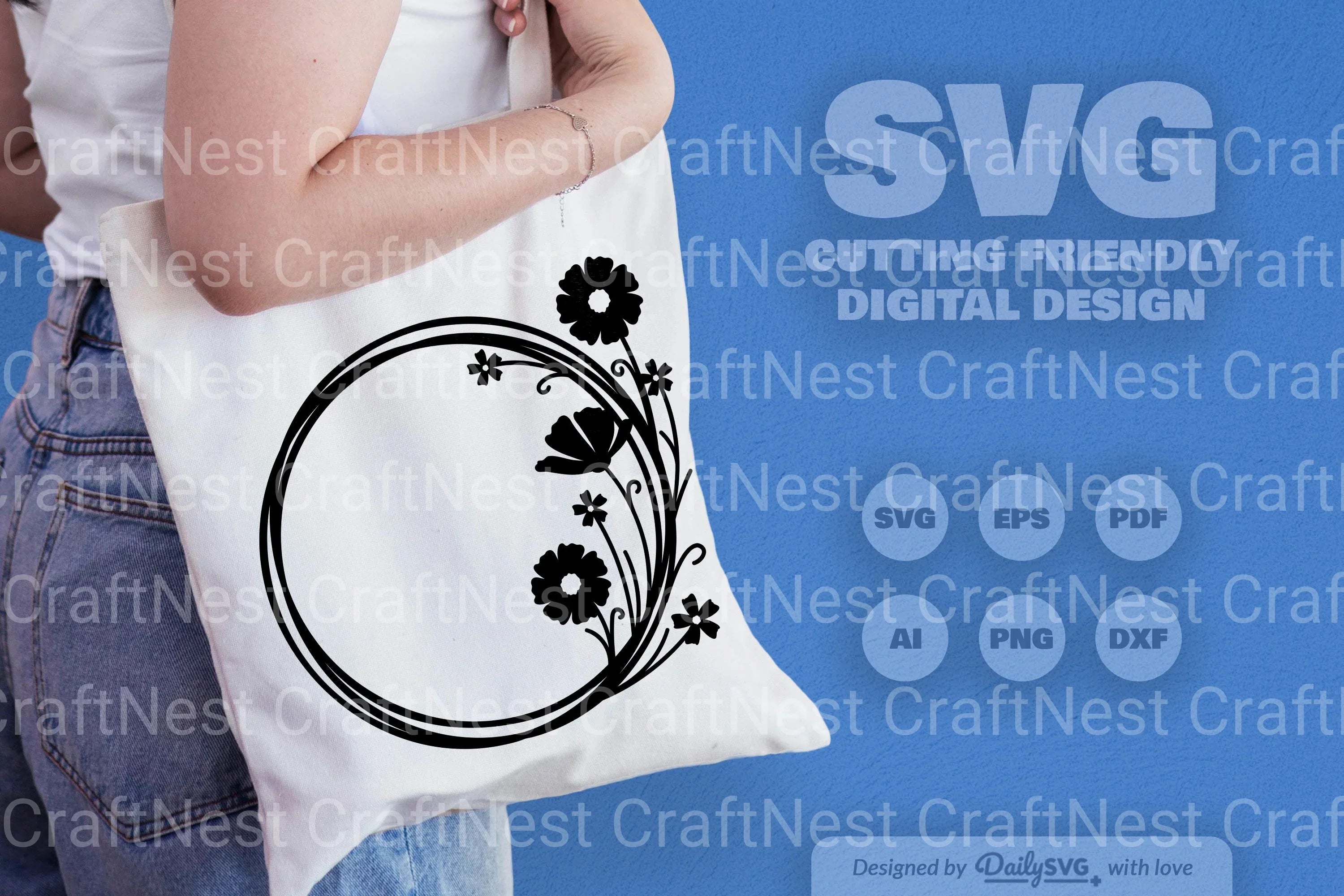 Wild Floral SVG Bundle for Creative Projects